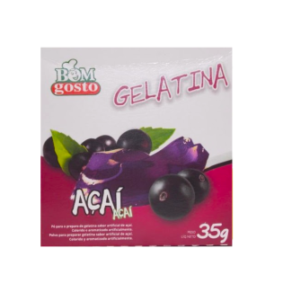 GELATINA BOM GOSTO ACAI              20G
