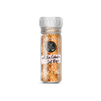 Moedor Alho, Cebola e Sal Rosa BR Spices 70g