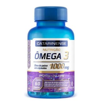Ômega 3 1000mg com 60 Cápsulas Catarinense Pharma