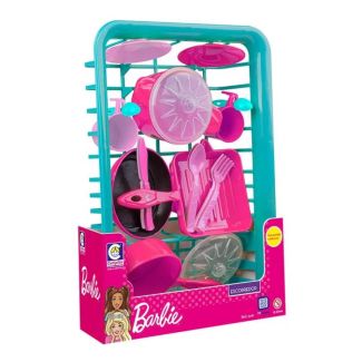 Escorredor de Louças Barbie Chef Cotiplás