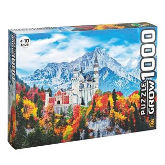 Quebra-Cabeça Castelo de Neuschwanstein 1000 Peças Grow