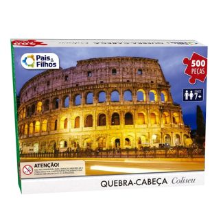 Quebra-Cabeça Coliseu 500 peças Pais & Filhos