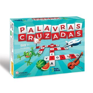 Palavras Cruzadas Jogo de Tabuleiro Pais & Filhos