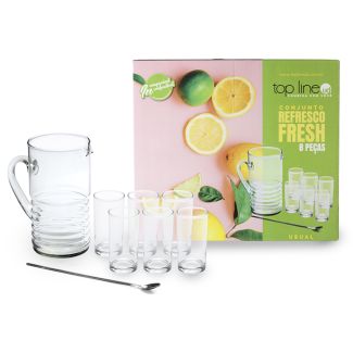 Conjunto Refresco Fresh 8 Peças Top Line