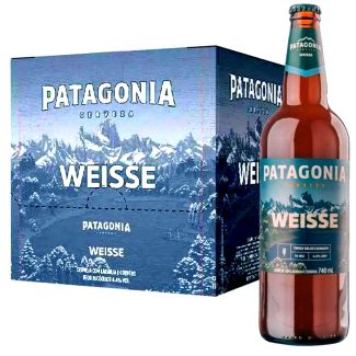 Cerveja Patagonia Weisse Garrafa 740ml - 6 unidades