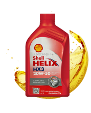 SHELL HELIX HX3 20W-50