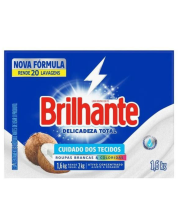 Brilhante Lava-Roupas em Pó Delicadeza Total - 1,6 Kg