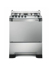 Fogão Mueller 5 Bocas Piacere Automático Mesa de Inox Tripla chama - Inox