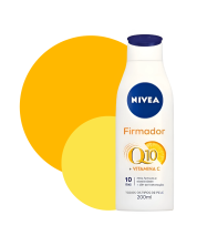 NIVEA Loção Hidratante Firmador Q10 + Vitamina C Todos os Tipos de Pele - 200ml