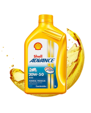 Lubrificante Shell Advance AX5 4T para Motores 4 Tempos