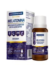 Melatonina Sem Sabor e em Gotas 20ml Catarinense Pharma