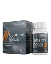 Nuova Cabelos e Unhas com 60 Cápsulas Catarinense Pharma