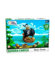 Quebra-Cabeça Navio Pirata 24 peças Pais & Filhos