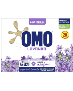 Sabão em Pó OMO Lavanda - 1,6kg