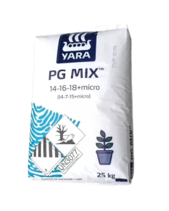 Fertilizante PG Mix Yara 14-16-18, Saco de 25kg