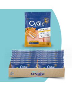 C.Vale Filé de Peito em Bifes - Caixa 15KG