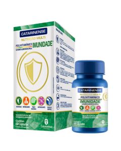 Polivitamínico Multi Imunidade com 60 Cápsulas Catarinense Pharma