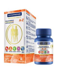 Polivitamínico Multi A-Z com 60 Cápsulas Catarinense Pharma