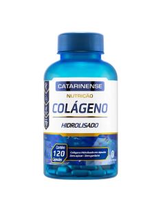 Colágeno Hidrolisado com 120 Cápsulas Catarinense Pharma