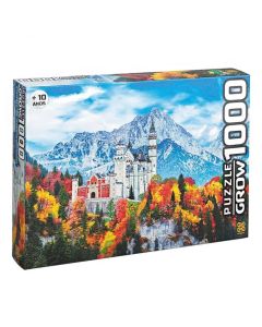 Quebra-Cabeça Castelo de Neuschwanstein 1000 Peças Grow