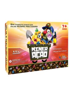 MinerAção Jogo de Tabuleiro Pais & Filhos