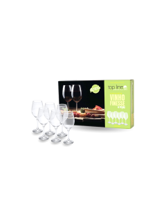 Conjunto de Vinho Finesse 6 Peças Top Line 