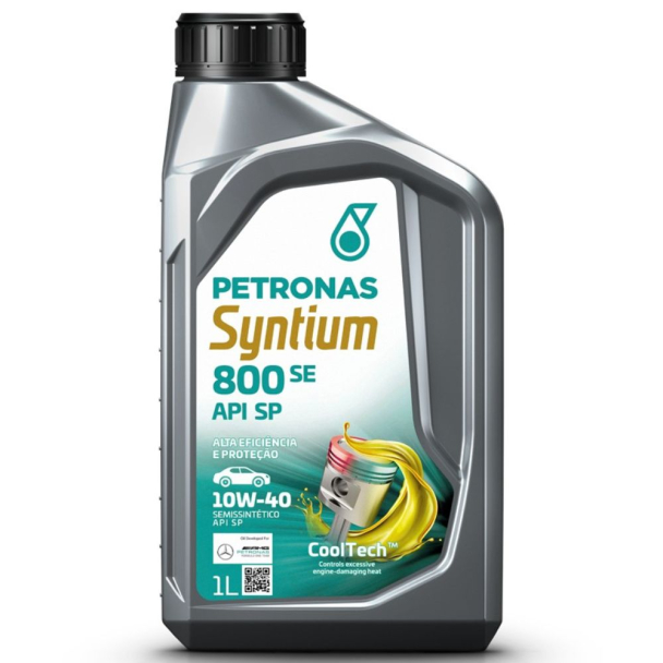 Óleo PETRONAS Syntium 800 SE 10W 40 Semissint  (API SP) – 1 Litro