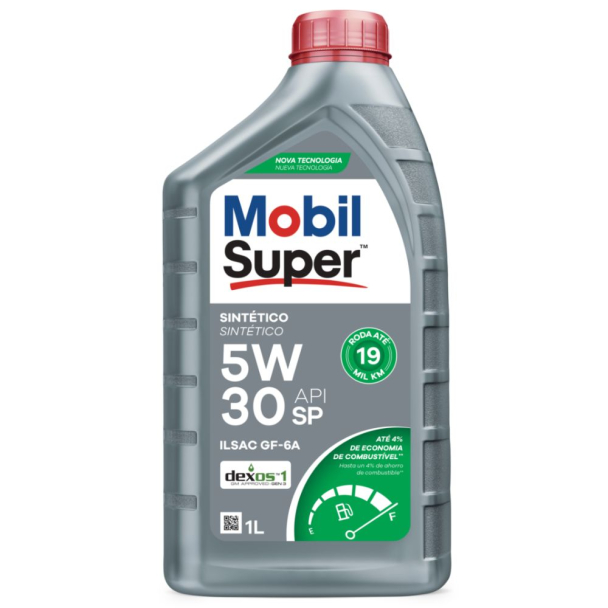 Óleo MOBIL 3000 D1 5W 30 Sintético – 1 Litro 