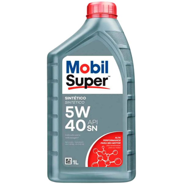 Óleo Mobil Super 3000 X5 5W 40 Sintético – 1 Litro 