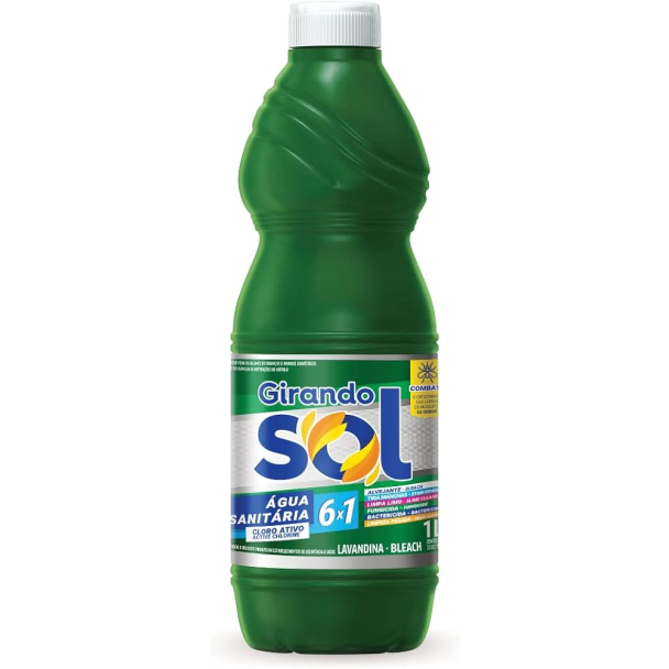 AGUA SANITARIA GIRANDO SOL            1L