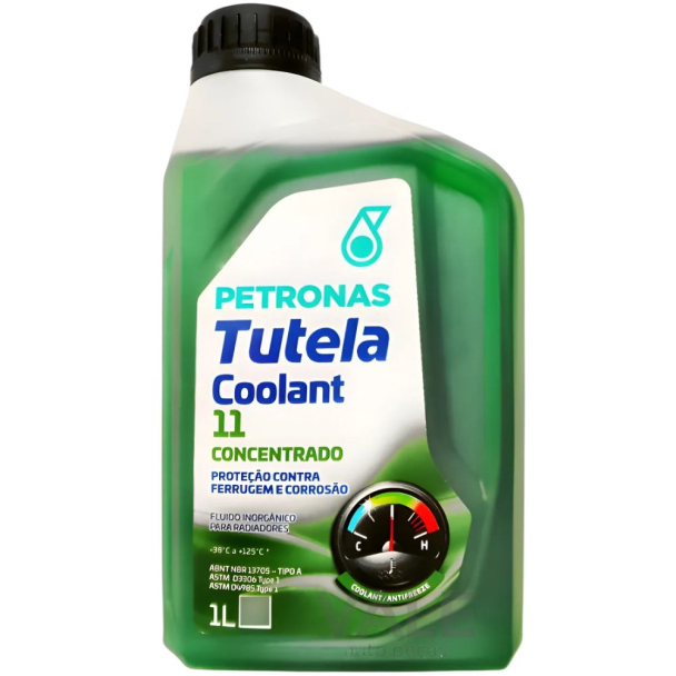 Fluido Radiador Tutela Coolant 11 Concentrado 1 Litro  PETRONAS