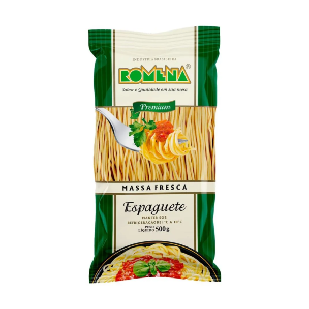 Romanha Macarrão Espaguete Fresco – 500g