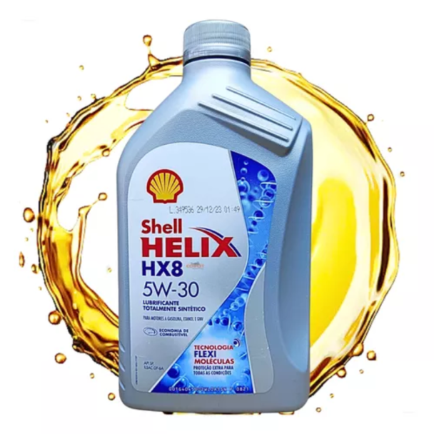 Shell Helix 1 Litro De Óleo Hx8 5w30 Motor Api Sp Sintético