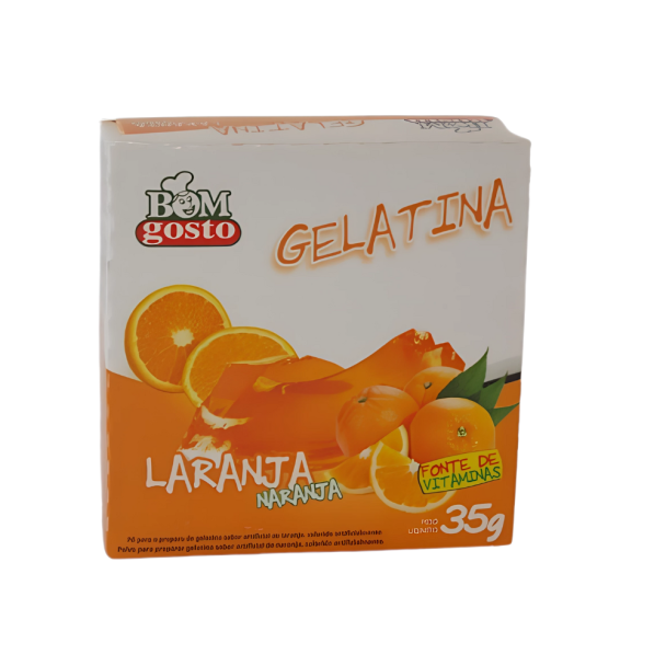 GELATINA BOM GOSTO LARANJA           20G