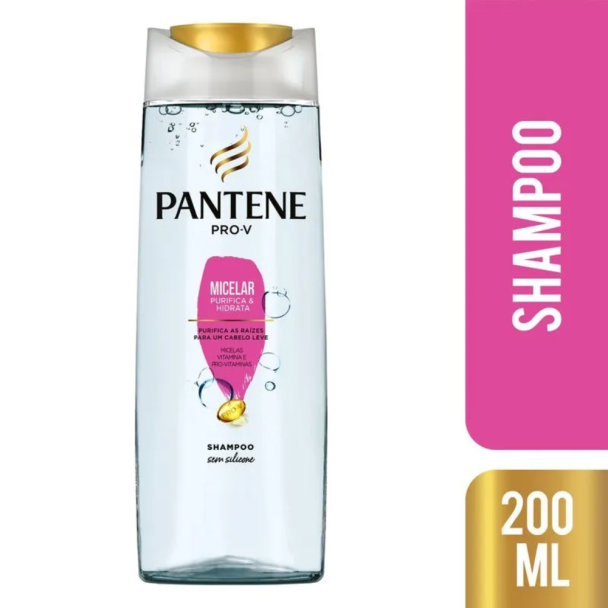 Shampoo Pantene Pro-V Micelar Purifica & Hidrata - 200ml