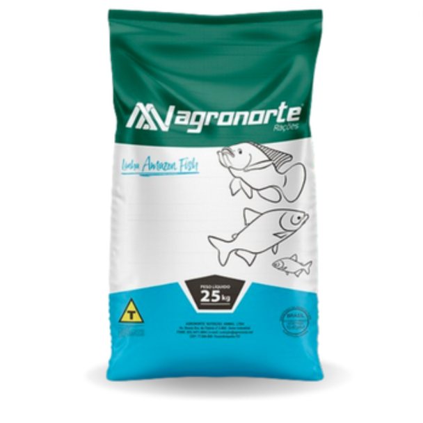 RACAO PEIXE 30% PIRA 4-6MM    25Kg