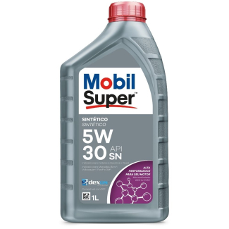 Óleo Mobil Super Sintético XE Diesel 5W 30 – 1 Litro 