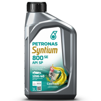 Óleo PETRONAS Syntium 800 SE 10W 40 Semissint  (API SP) – 1 Litro