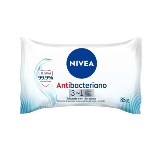 SABONETE NIVEA ANTIBACTERIANO 3 EM 1 – 85G