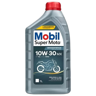 Óleo MOBIL Super Moto MX 4T 10W30 - 1 Litro