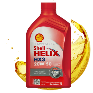 SHELL HELIX HX3 20W-50