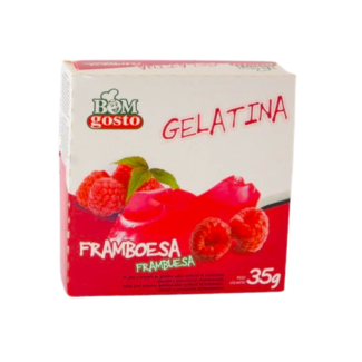 GELATINA BOM GOSTO FRAMBOESA         20G