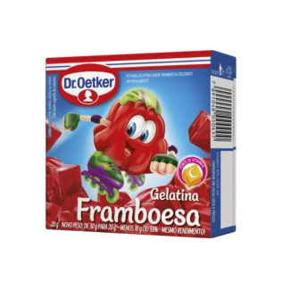 GELATINA DR OETKER FRAMBOESA         20G
