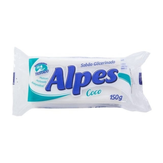 SABAO DE COCO ALPES                 150G