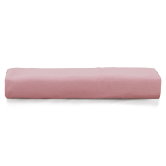 Lençol Avulso com Elástico Casal Karsten 180 Fios 100% Algodão Liss Rosa