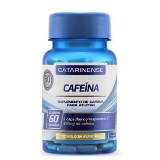 Cafeína 200mg com 60 Cápsulas Catarinense Pharma
