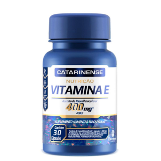 Vitamina E 400 UI com 30 Cápsulas Catarinense Pharma