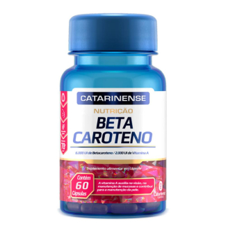 Beta Caroteno com 60 Cápsulas Catarinense Pharma