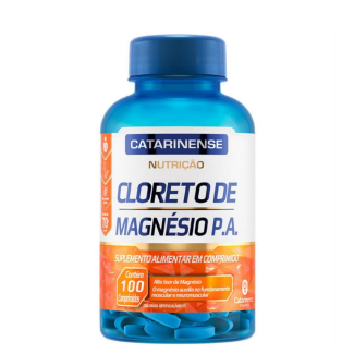 Cloreto de Magnésio P.A. com 100 Comprimidos Catarinense Pharma