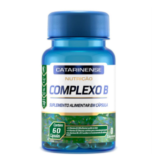 Complexo B com 60 Cápsulas Catarinense Pharma